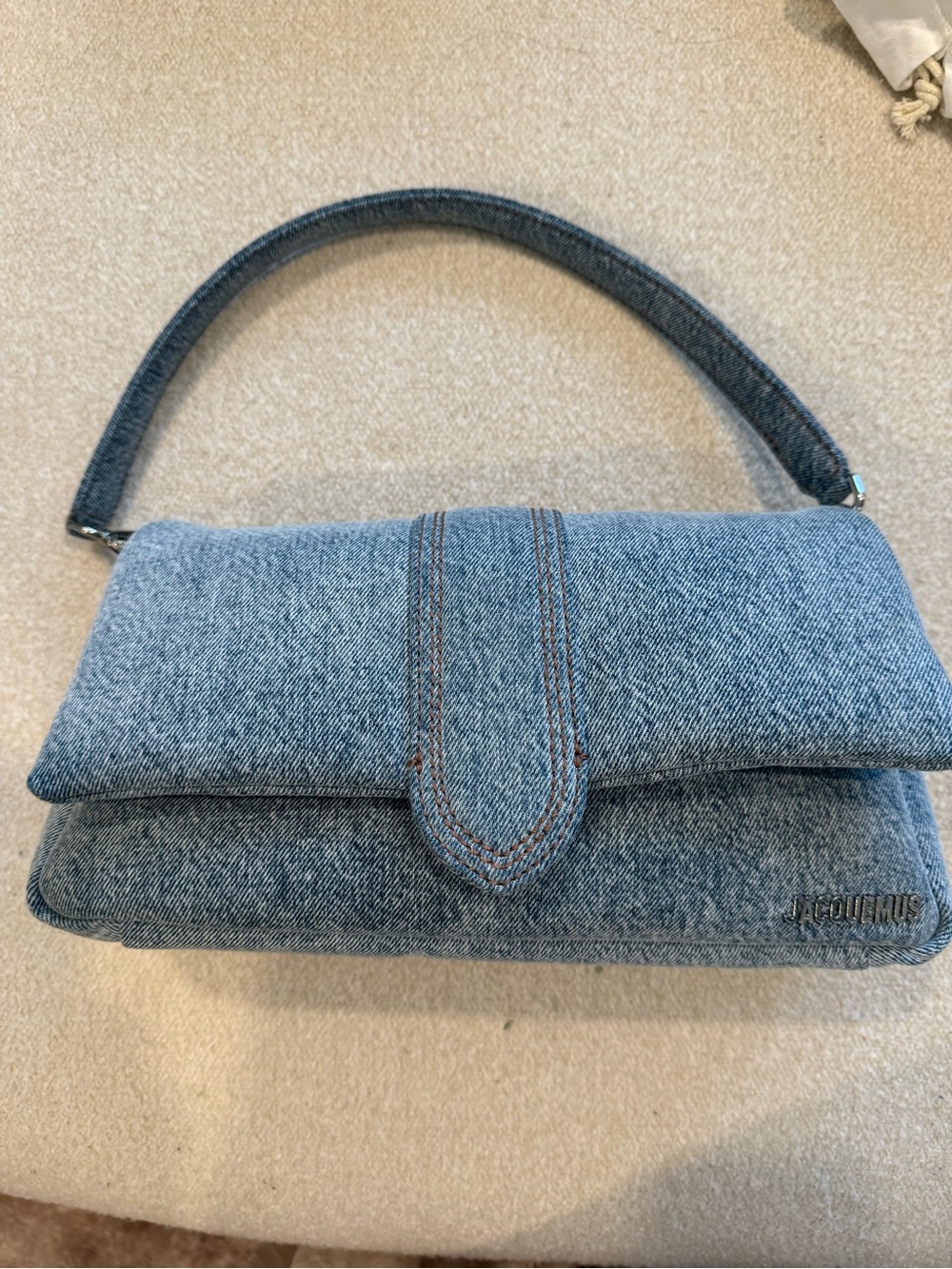 Jaquemus Le Bsmbimou Bag -Blue denim
